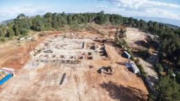 File image of ongoing construction of Kabarnet University College in Baringo County.